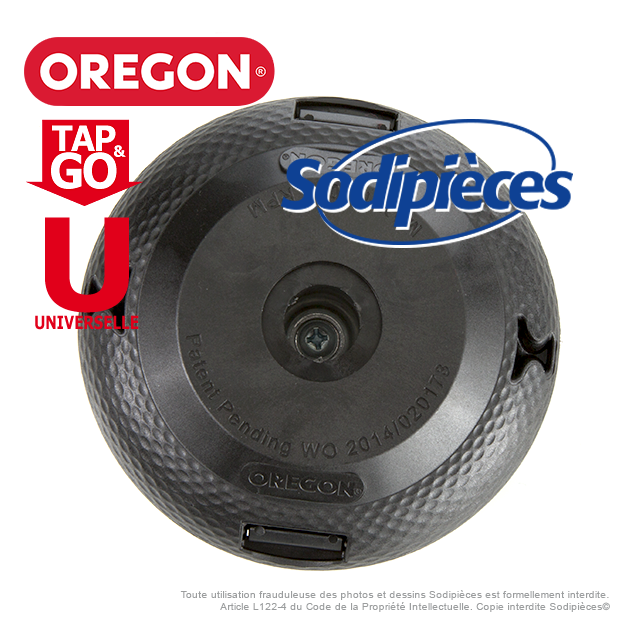 Tête débroussailleuse Oregon Gator® SpeedLoad™ inférieur à 33 cc