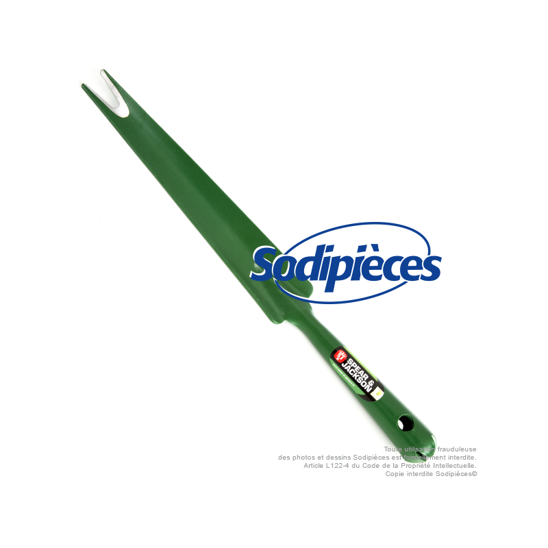 Couteau désherbeur affûté