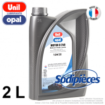 Huile moteur D250 10W30 Unil Opal. 2 litres