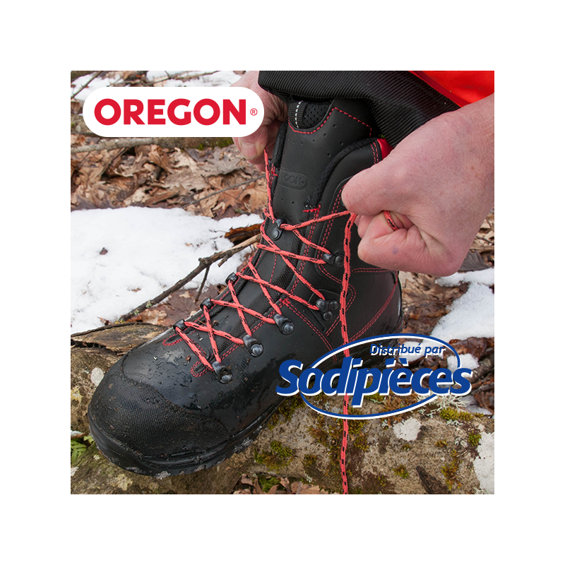 Bottes forestières cuir de protection Oregon. Class 1 (20m/s). T.43