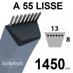 Arnold Courroie trapézoïdale X-Grip V de type 4L710