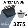 Courroie tondeuse A127 Trapézoïdale 13 mm x 3275 mm.