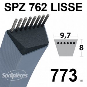 Cinghia Trapezoidale Stretta Scheda Tecnica Cinghia Trapezoidale Stretta SPZ/762 - Standard DIN/ISO/BS Per Trasmissioni Meccaniche Cinghia Din - Foto 3