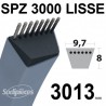 Courroie tondeuse SPZ3000 Trapézoïdale 9,7 mm x 3013 mm. Courroie tondeuse SPZ3000 Trapézoïdale 9,7 mm x 3013 mm.