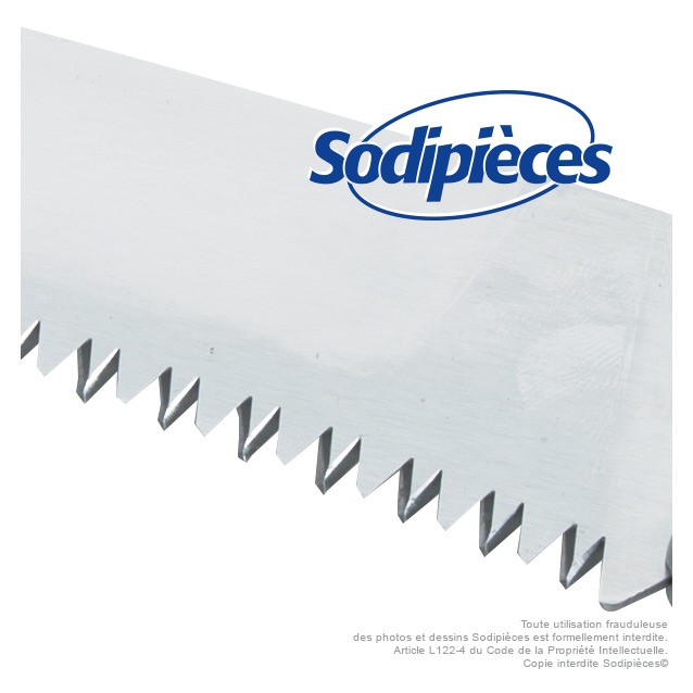 Scie Arboricole. Poignée bi-matière