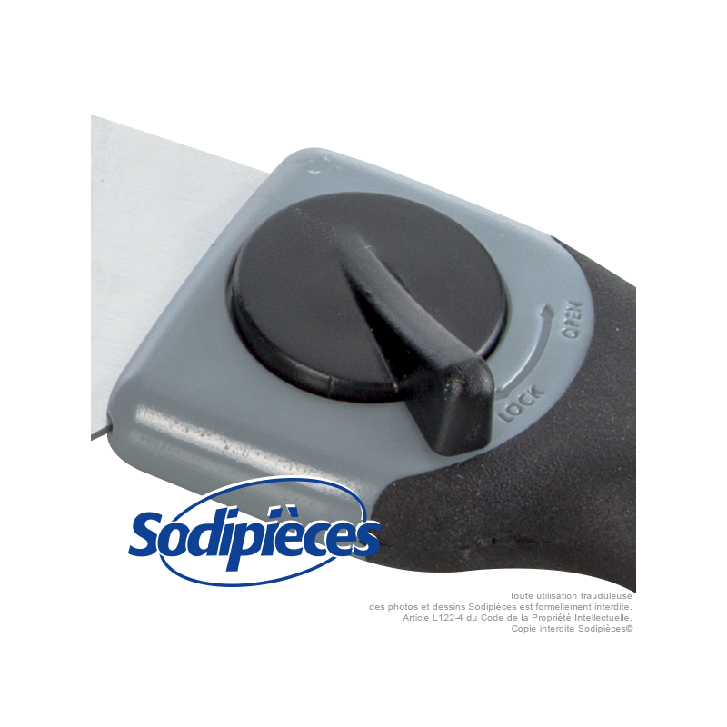 Scie Arboricole. Poignée bi-matière