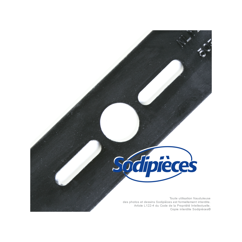 Lame tondeuse universelle 55,8 cm. Alésage 25,4 mm