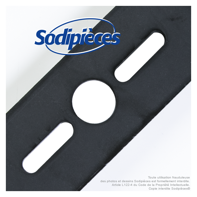 Lame tondeuse universelle mulching galbée 55,8 cm. Alésage 25,4 mm