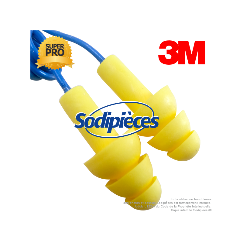 Bouchons anti-bruits 3M E-A-R Ultrafit UF-01-000