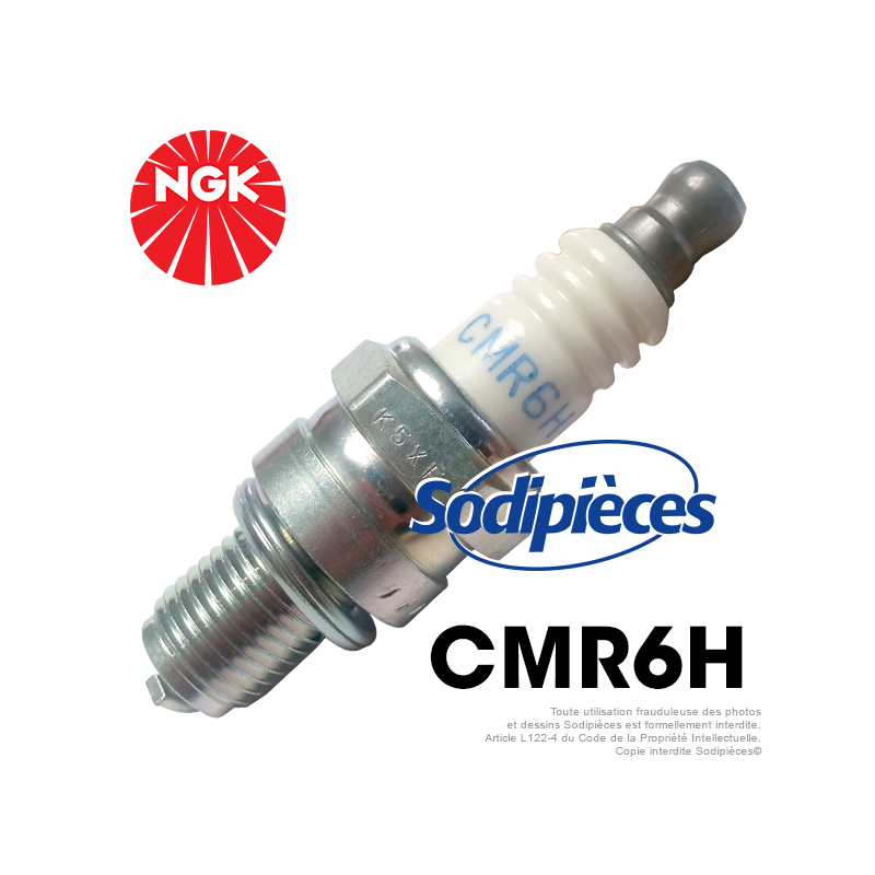 Bougie type CMR6H. NGK