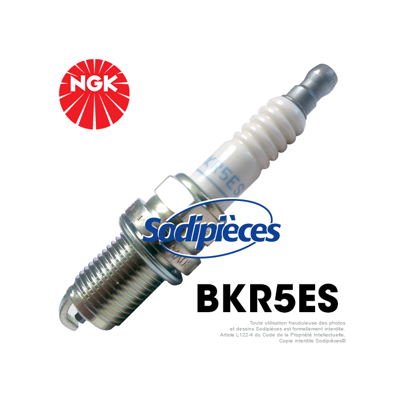Bougie type BKR5ES. NGK