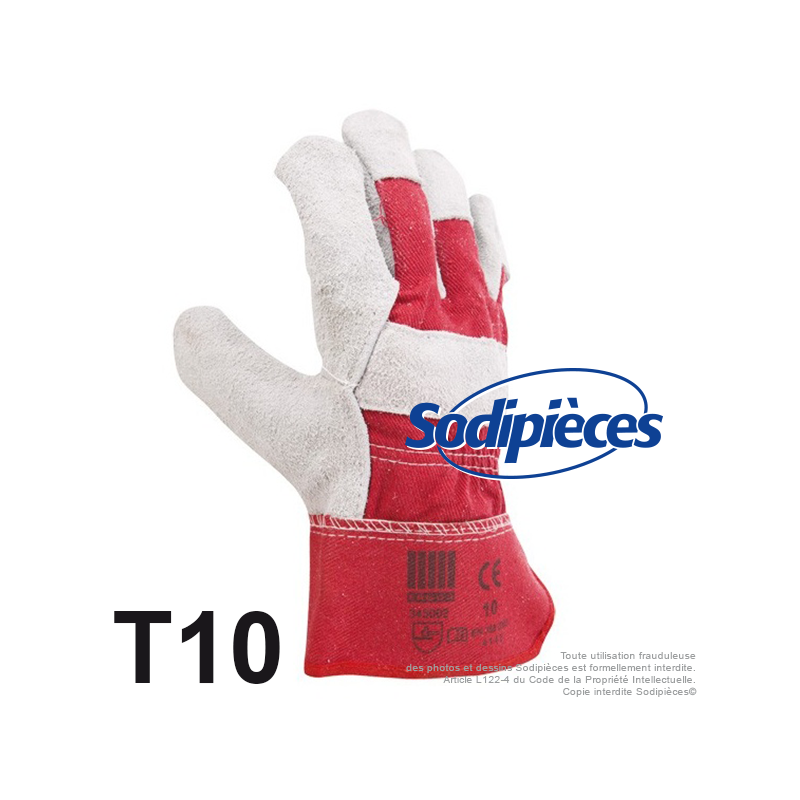 Gants Docker. Taille 10