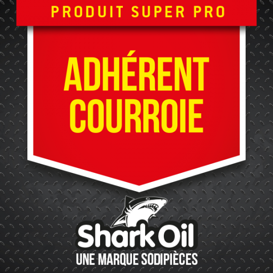 Adhérent courroies de tondeuses. 400 ml.