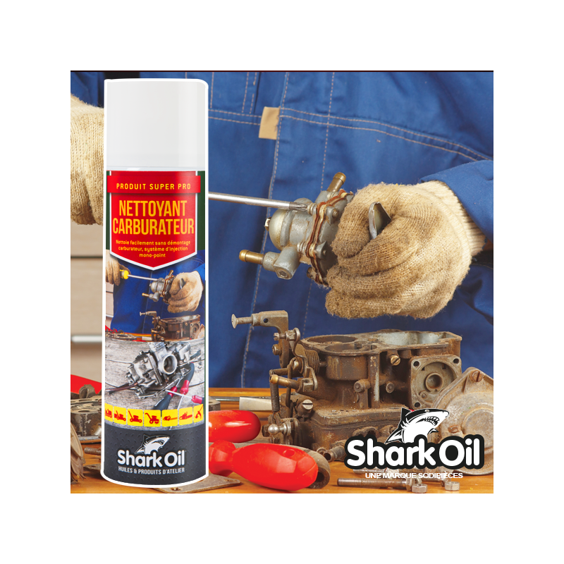 Nettoyant carburateur. Elimine gomme, dépôt, vernis 500 ml