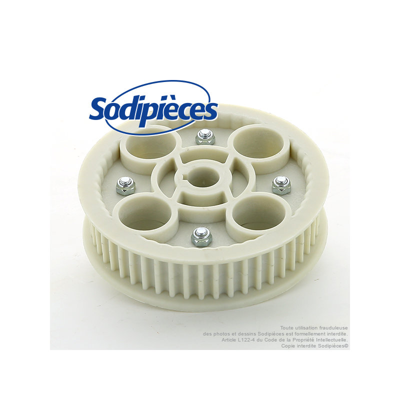 Poulie crantée pour Stiga. N° 1134 3679 01