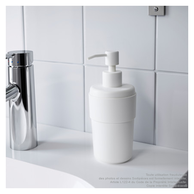 1 distributeur à savon blanc offert. De 100 à 200 € !