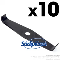 Lame droite spéciale ronce. Ø 300 mm. Al 25,4 mm. Ep 3 mm. Par 10