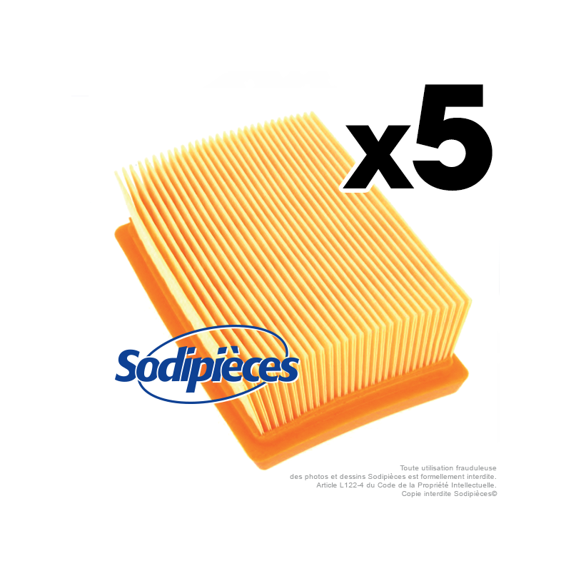 Filtre à air pour Stihl 42231410300