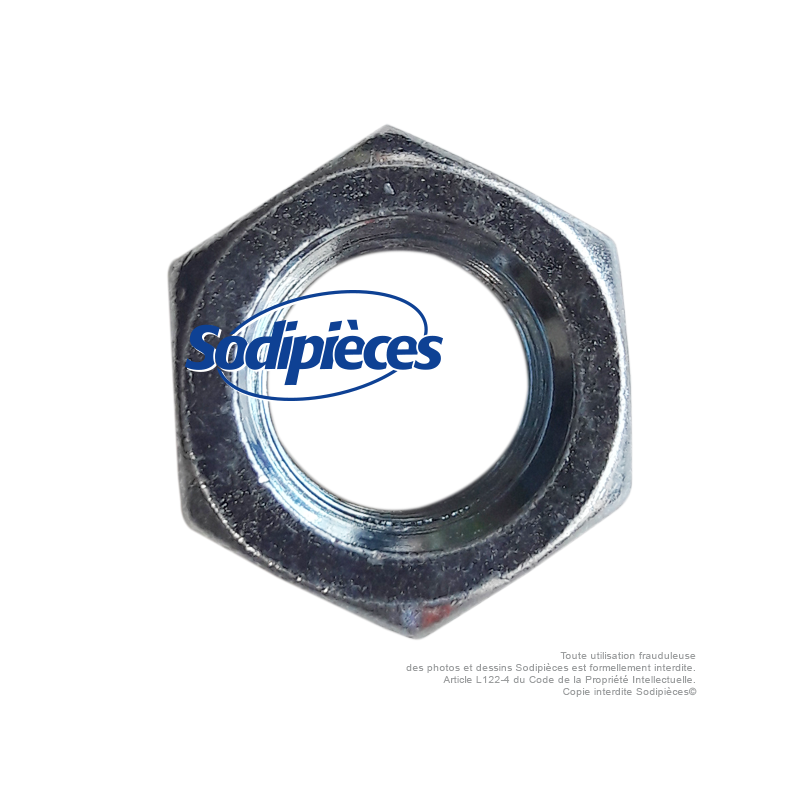 Ecrou 10 x 1.50 pas à gauche