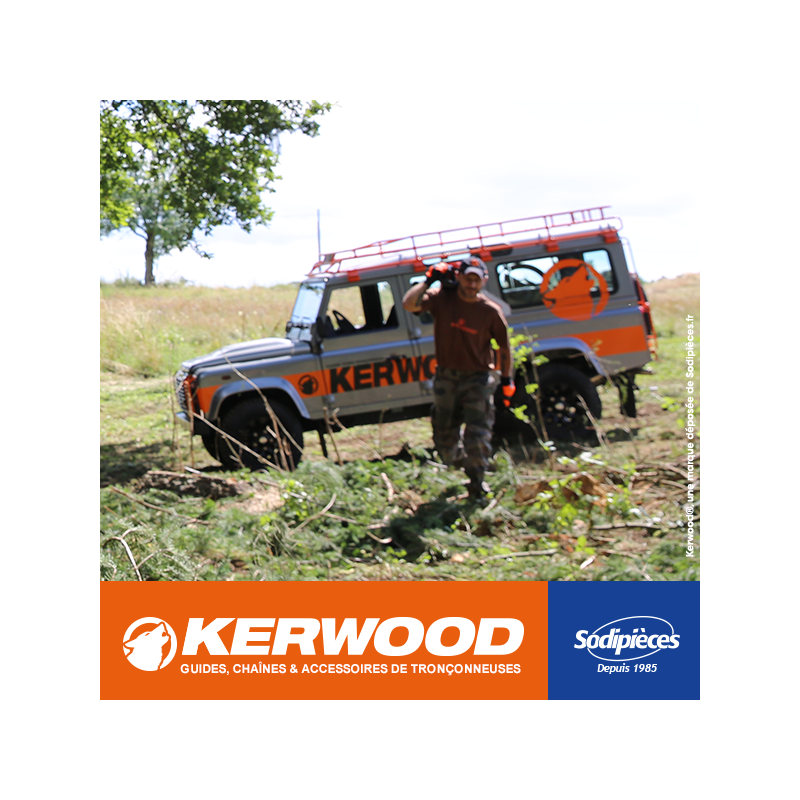 Chaîne KERWOOD 60 maillons 3/8", 1,6 mm