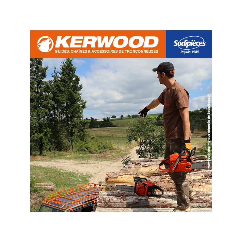 Chaîne KERWOOD 56 maillons 3/8", 1.6mm