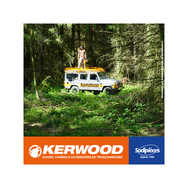 Chaîne pour KERWOOD 68 maillons 3/8",1,5mm