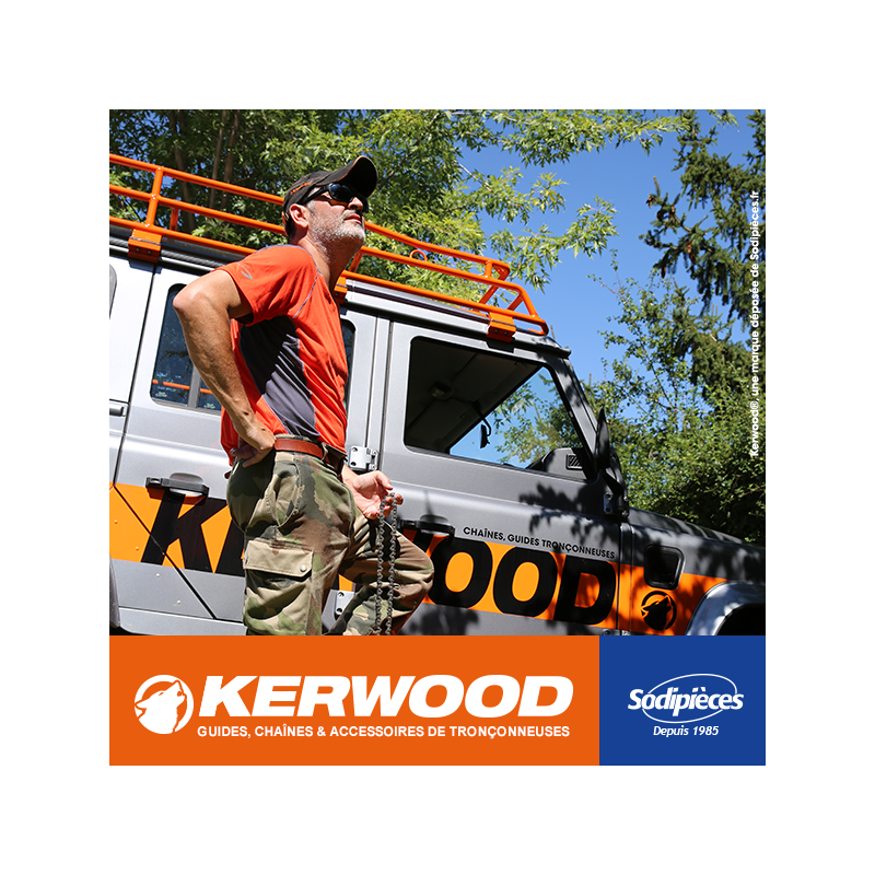 Chaîne tronçonneuse KERWOOD 48 maillons 3/8"LP,1,3mm