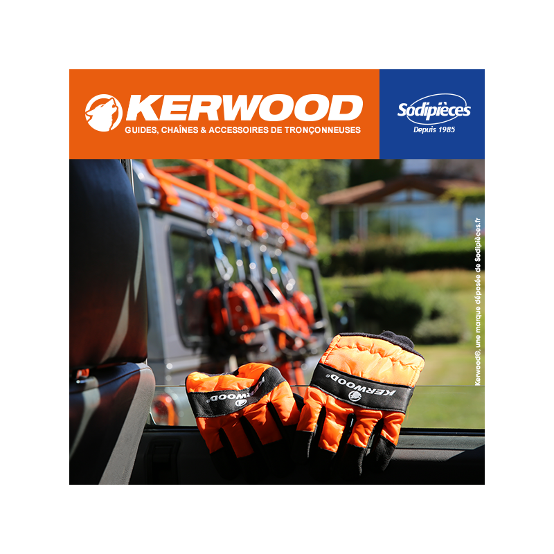 Chaîne KERWOOD 49 maillons 3/8"LP ,1,3mm