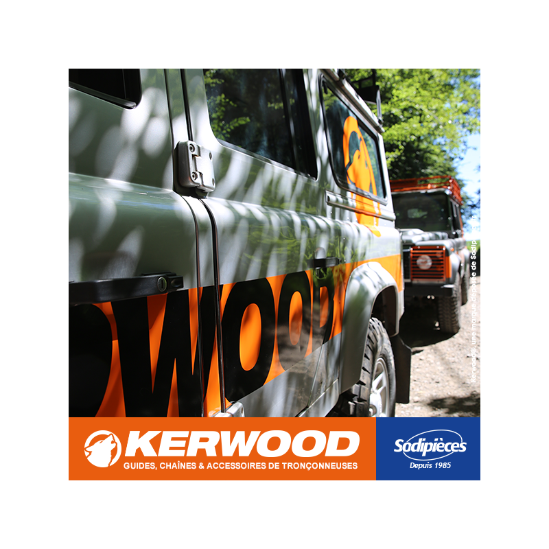 Chaîne tronçonneuse KERWOOD 62 maillons, 3/8" LP. 1,3 mm