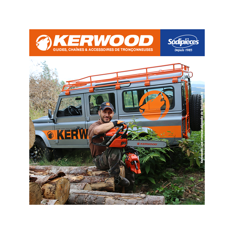 Chaîne pour KERWOOD 66 maillons 3/8" , 1,6mm