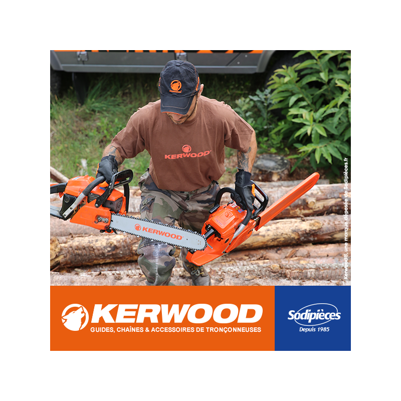 Chaîne KERWOOD 72 maillons 3/8" , 1,6mm