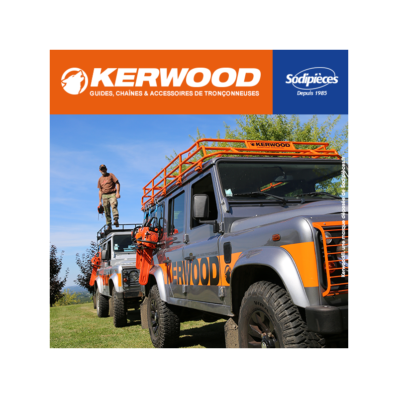 Chaîne KERWOOD 46 maillons 3/8"LP,1,3mm