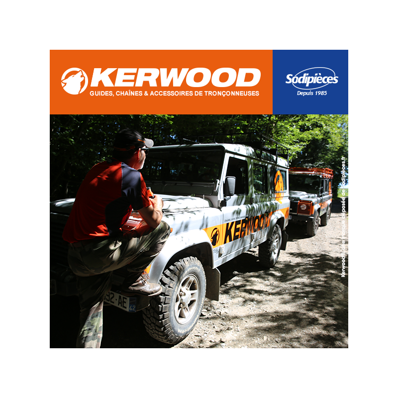 Guide Kerwood. 33 cm, 0,325". 1,3 mm. 13C2KSWB