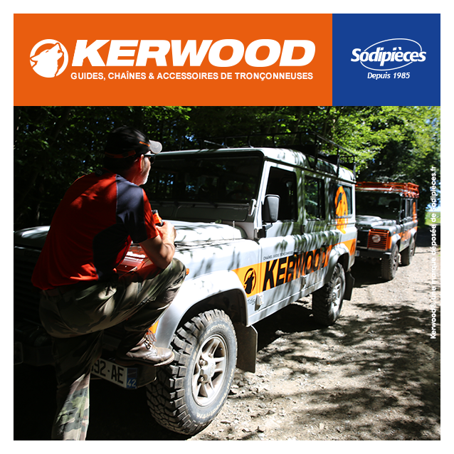 Guide Kerwood. 33 cm, 0,325". 1,3 mm. 13C2KSWB