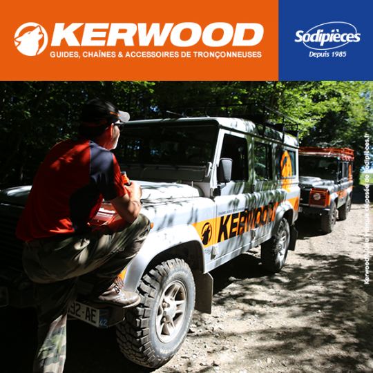 Guide Kerwood. 33 cm, 0,325". 1,3 mm. 13C2KSWB