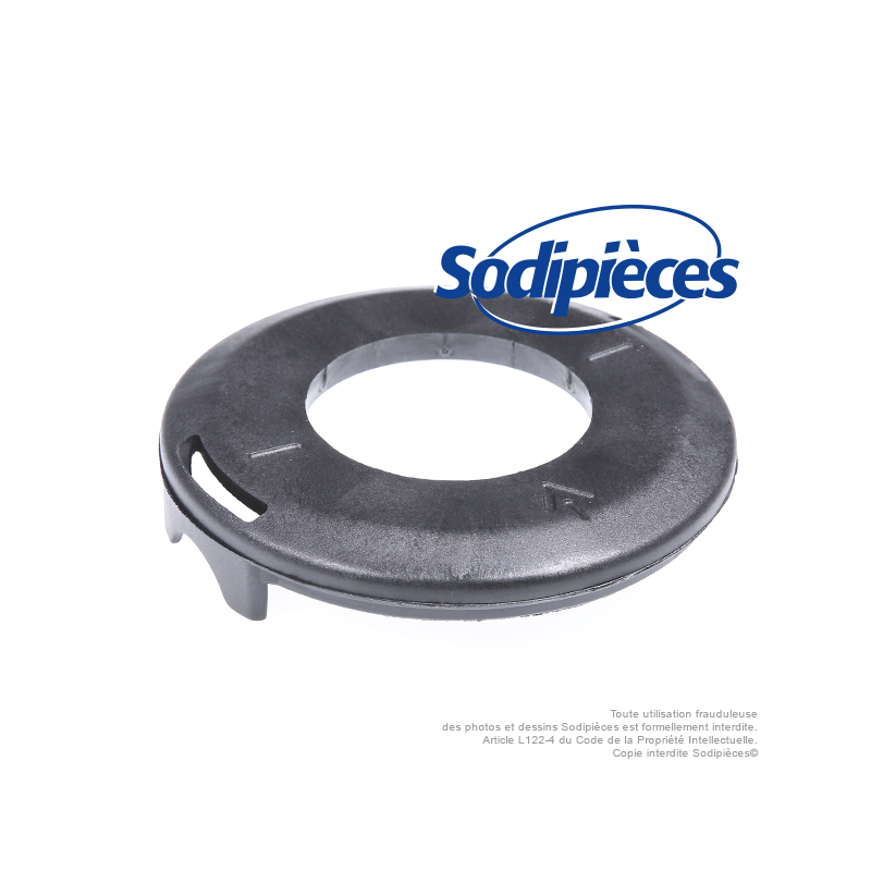 Tête débroussailleuse Tecomec Tap'N'Go Ø130 mm. Couvercle inférieur