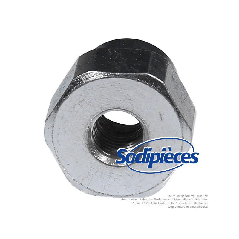 Adaptateur tête débroussailleuse M10 x 1,25 LHF pour Tecomec