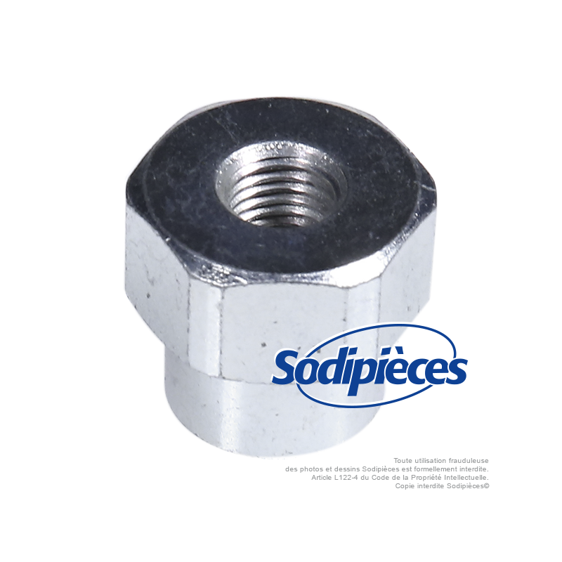 Adaptateur tête débroussailleuse M10 x 1,25 LHF pour Tecomec