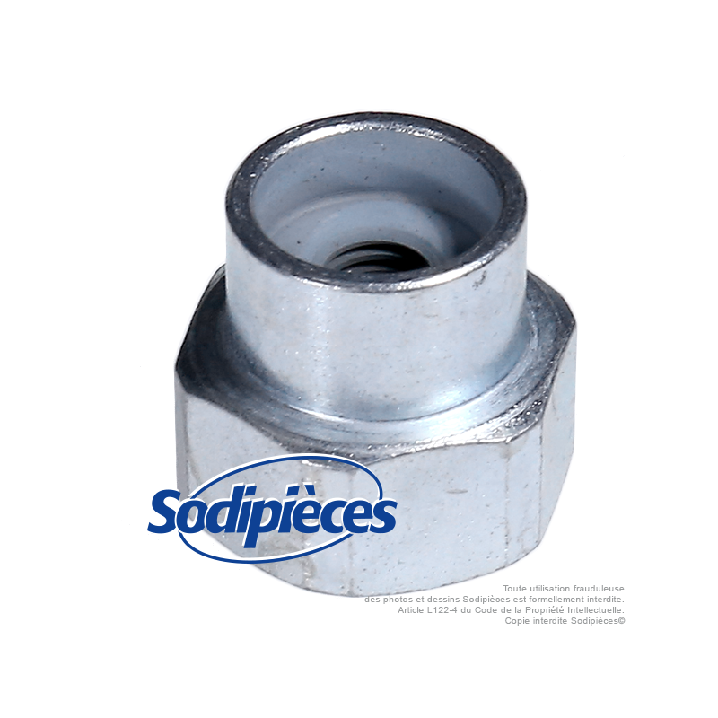 Adaptateur tête débroussailleuse M8 x 1,25 LHF pour Tecomec