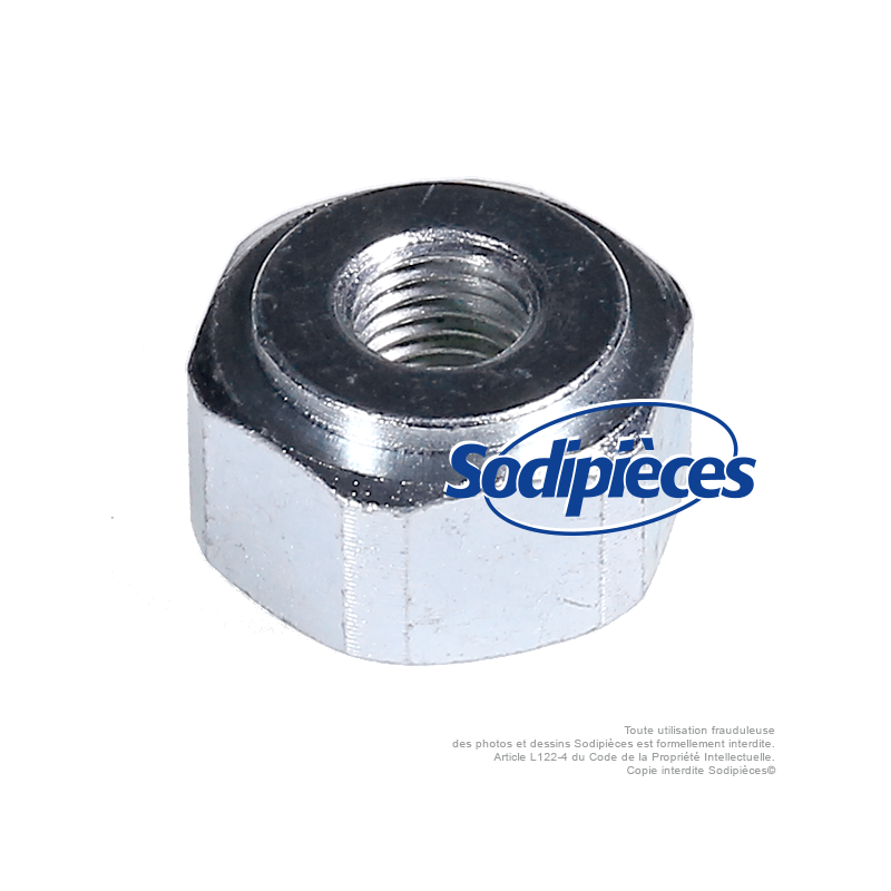 Adaptateur tête débroussailleuse M10 x 1,25 LHF pour Tecomec. Pour Husqvarna