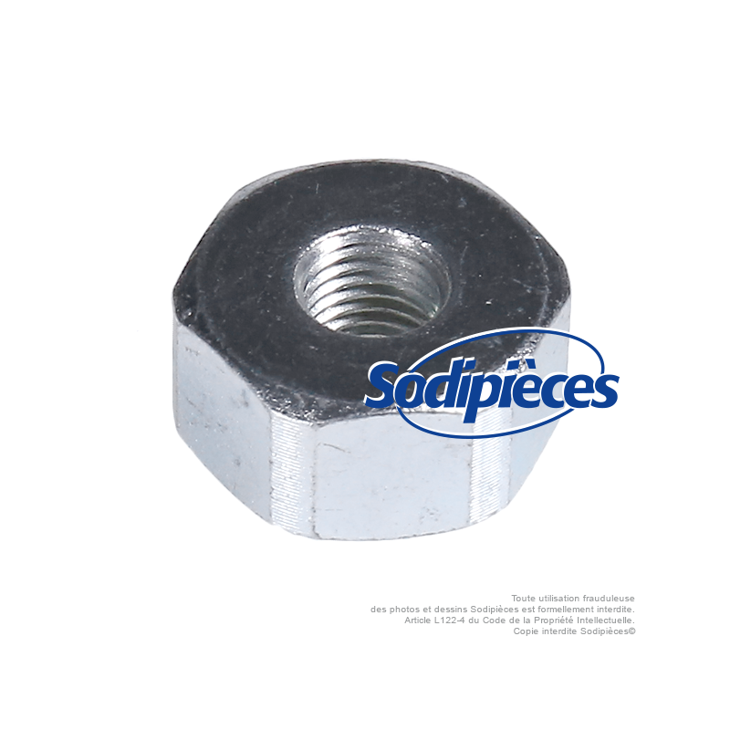 Adaptateur tête débroussailleuse M10 x 1,25 LHF pour Tecomec. Pour Husqvarna