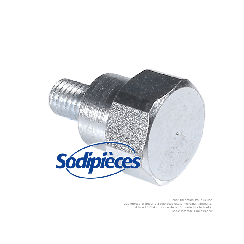 Adaptateur tête débroussailleuse M10 x 1,5 LHM pour Tecomec. Pour McCulloch