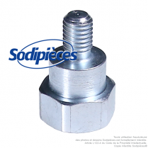 Adaptateur tête débroussailleuse M10 x 1,5 LHM pour Tecomec. Pour McCulloch