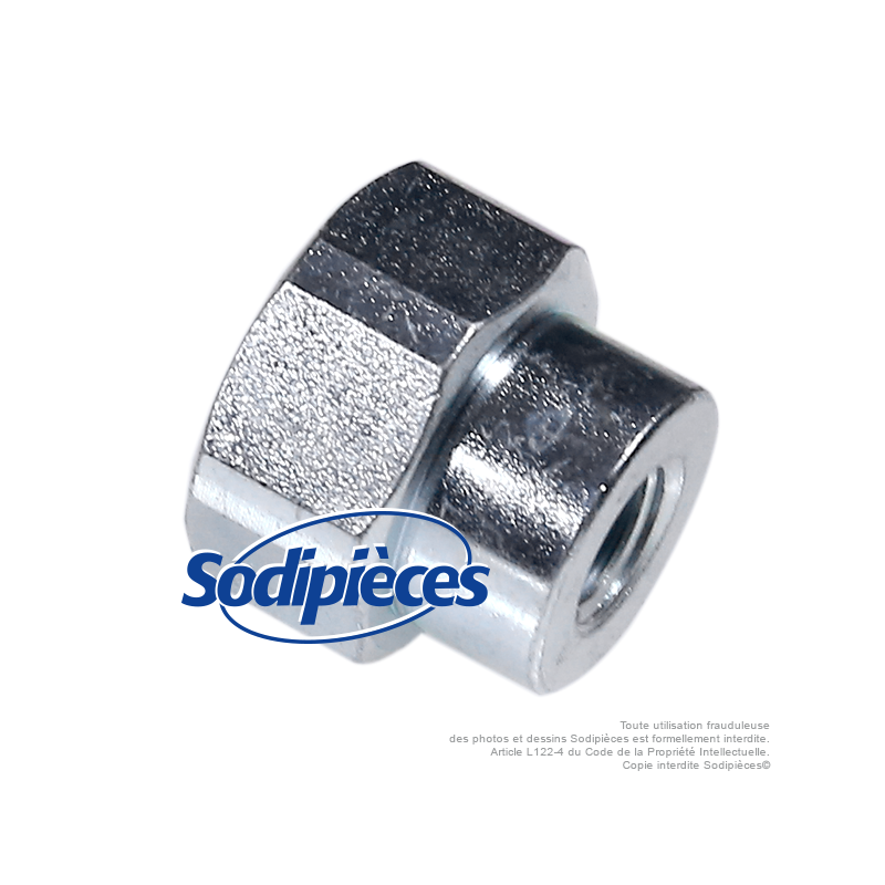 Adaptateur tête débroussailleuse M10 x 1,50 LHF pour Tecomec. Pour Husqvarna