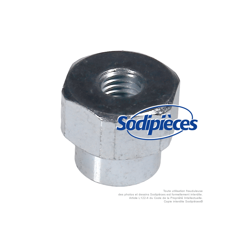 Adaptateur tête débroussailleuse M10 x 1,50 LHF pour Tecomec. Pour Husqvarna