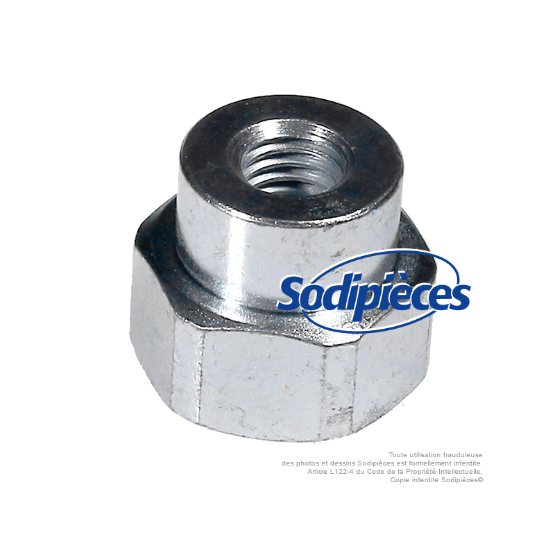 Adaptateur tête débroussailleuse M10 x 1,50 LHF pour Tecomec. Pour Husqvarna