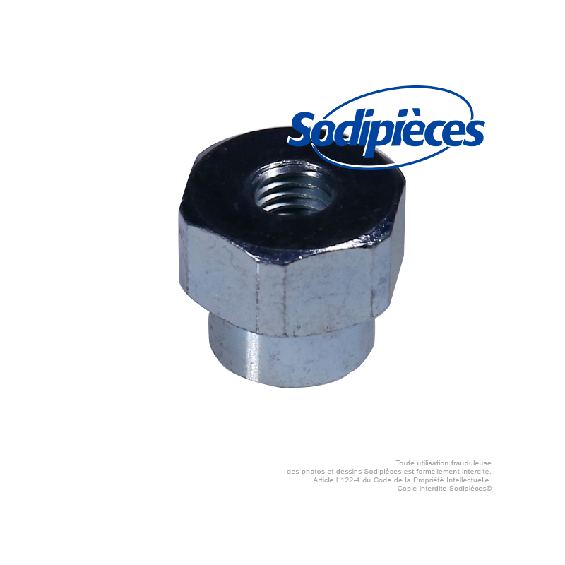 Adaptateur tête débroussailleuse M10 x 1,50 LHF pour Tecomec. Pour Husqvarna