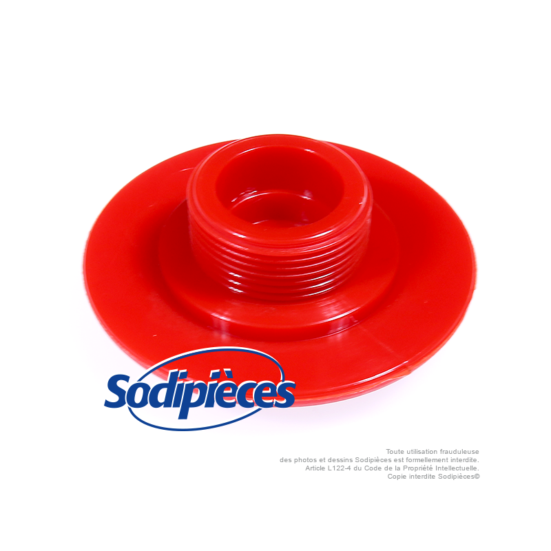 Bouton plastique tête débroussailleuse manuelle pour Tecomec. Ø 80 mm
