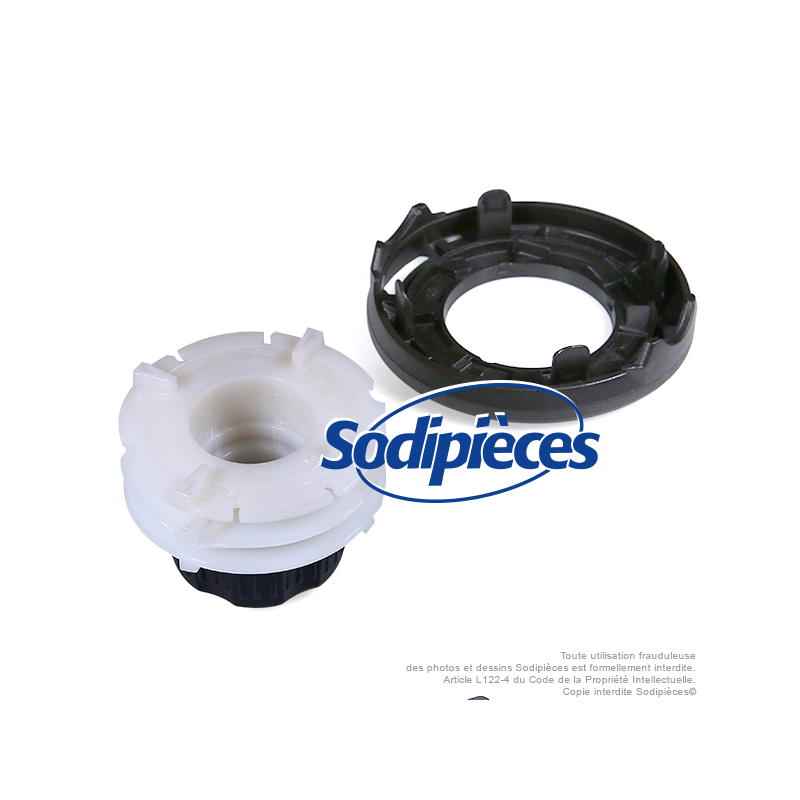 Tête débroussailleuse Tecomec Easy Load Ø109 mm. Kit couvercle inférieur + bobine fil