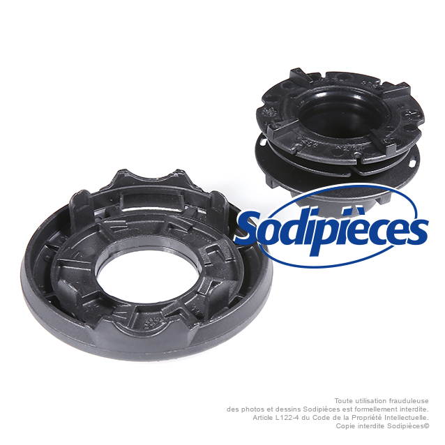 Tête débroussailleuse Tecomec Tap'N'Work Ø109 mm. Kit couvercle inférieur + bobine fil Tête débroussailleuse Tecomec Tap'N'Work Ø109 mm. Kit couvercle inférieur + bobine fil